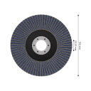 BOSCH LAMELIRANI BRUSNI DISK X451 G60 KOSI 125 mm