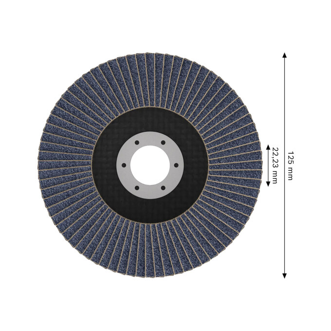 BOSCH LAMELIRANI BRUSNI DISK X451 G60 KOSI 125 mm