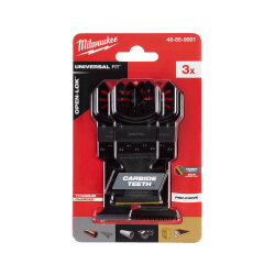MILWAUKEE 3-DIJELNI SET NASTAVAKA ZA VIŠENAMJENSKE ALATE OPEN-LOK