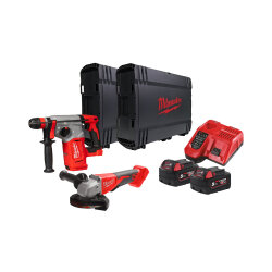 MILWAUKEE AKU SET OD 2 ALATA 18V M18BLPP2G-502X + 2 x 5Ah + PUNJAČ + 2 x HD BOX