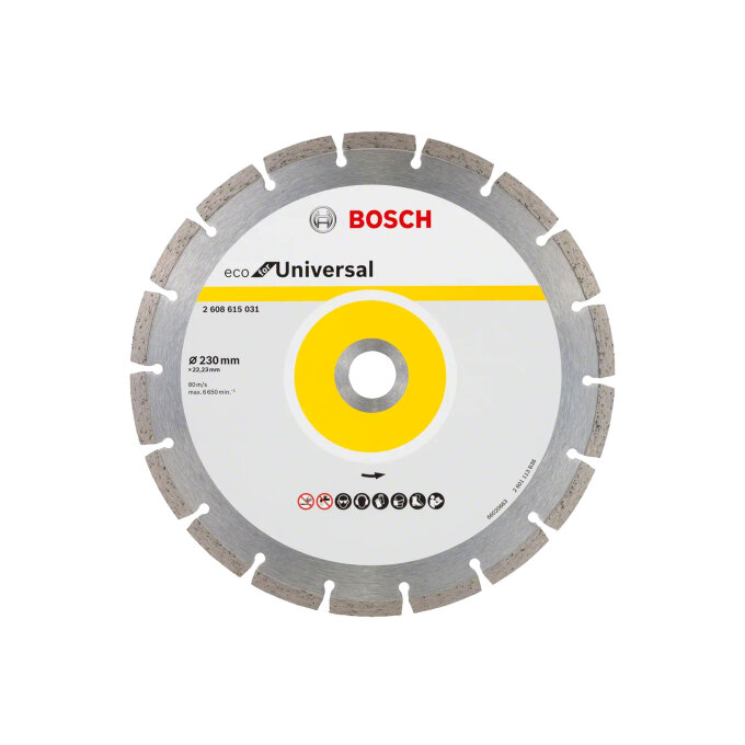 BOSCH DIJAMANTNA REZNA PLOČA ECO FOR UNIVERSAL 230 x 22,23 mm