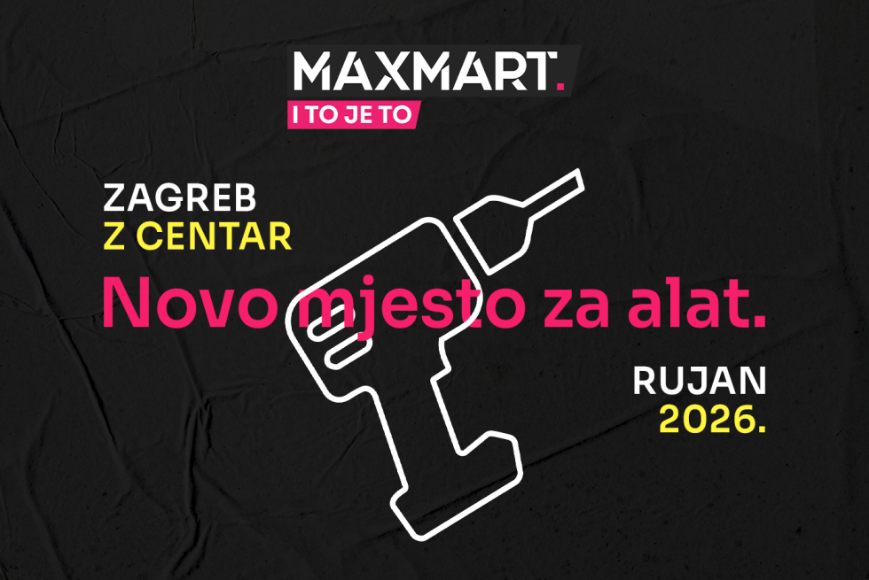 MaxMart Alati otvara novu poslovnicu u Z centru u Zagrebu